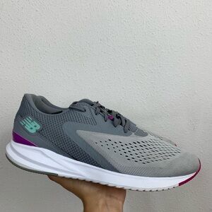 New Balance Gray and Pink Women's Sneakers